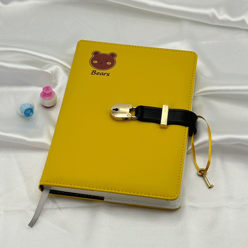 小动物带锁笔记本YST-M8